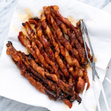 plate of Bacon Twists