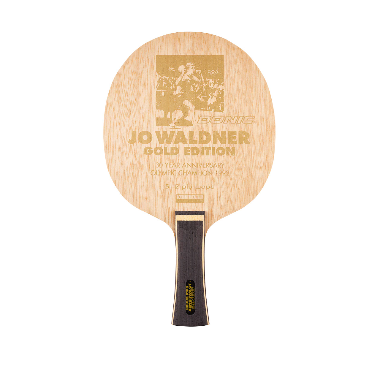 DONIC J.O. Waldner Gold Edition topview