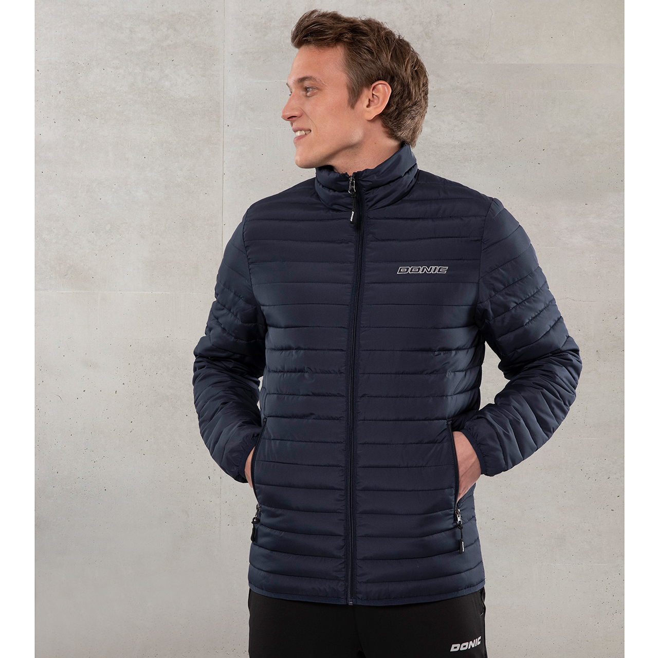 DONIC Tischtennis Teamjacke Assist marine Model