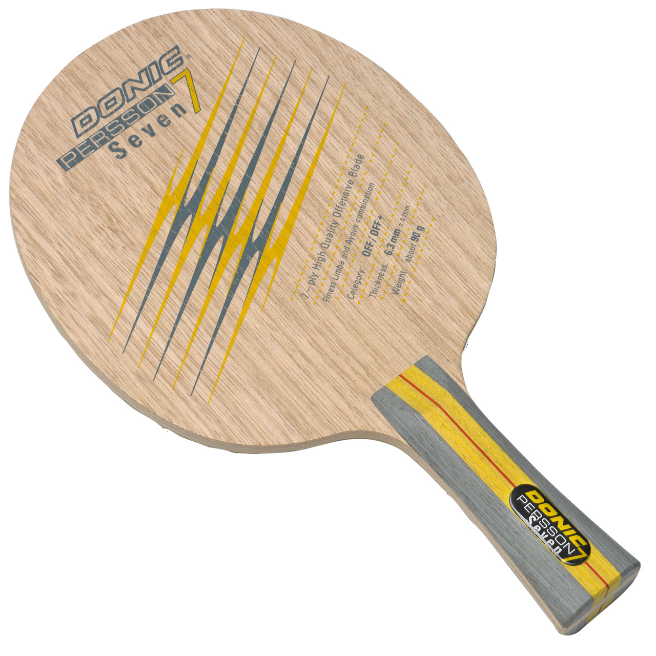 Tischtennis Holz DONIC Persson Seven 