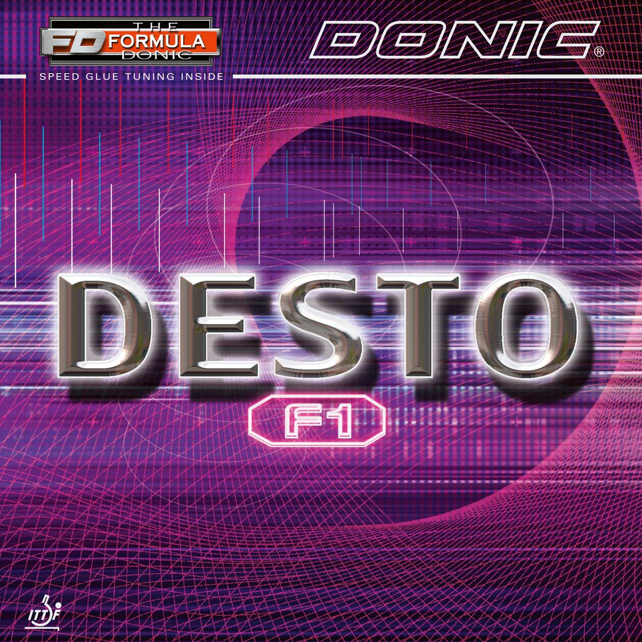 Tischtennis Belag DONIC Desto F1 Cover