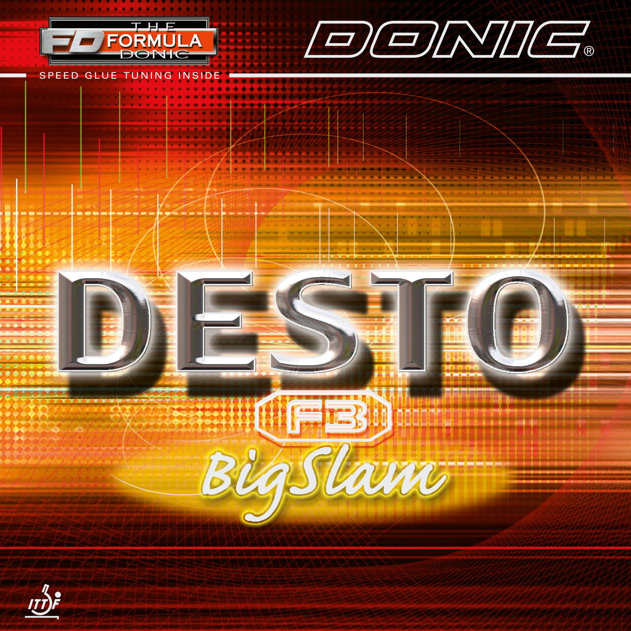 Tischtennis Belag DONIC Desto F3 BigSlam