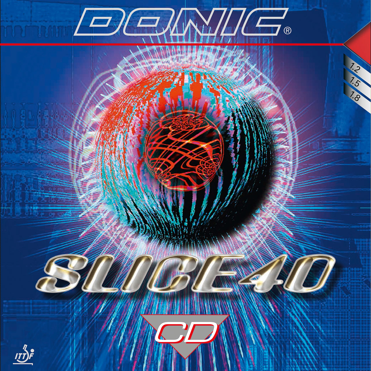 Tischtennis Belag DONIC Slice 40 CD Cover