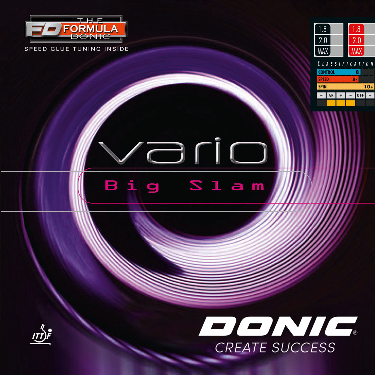 Tischtennis Belag DONIC Vario Big Slam Cover