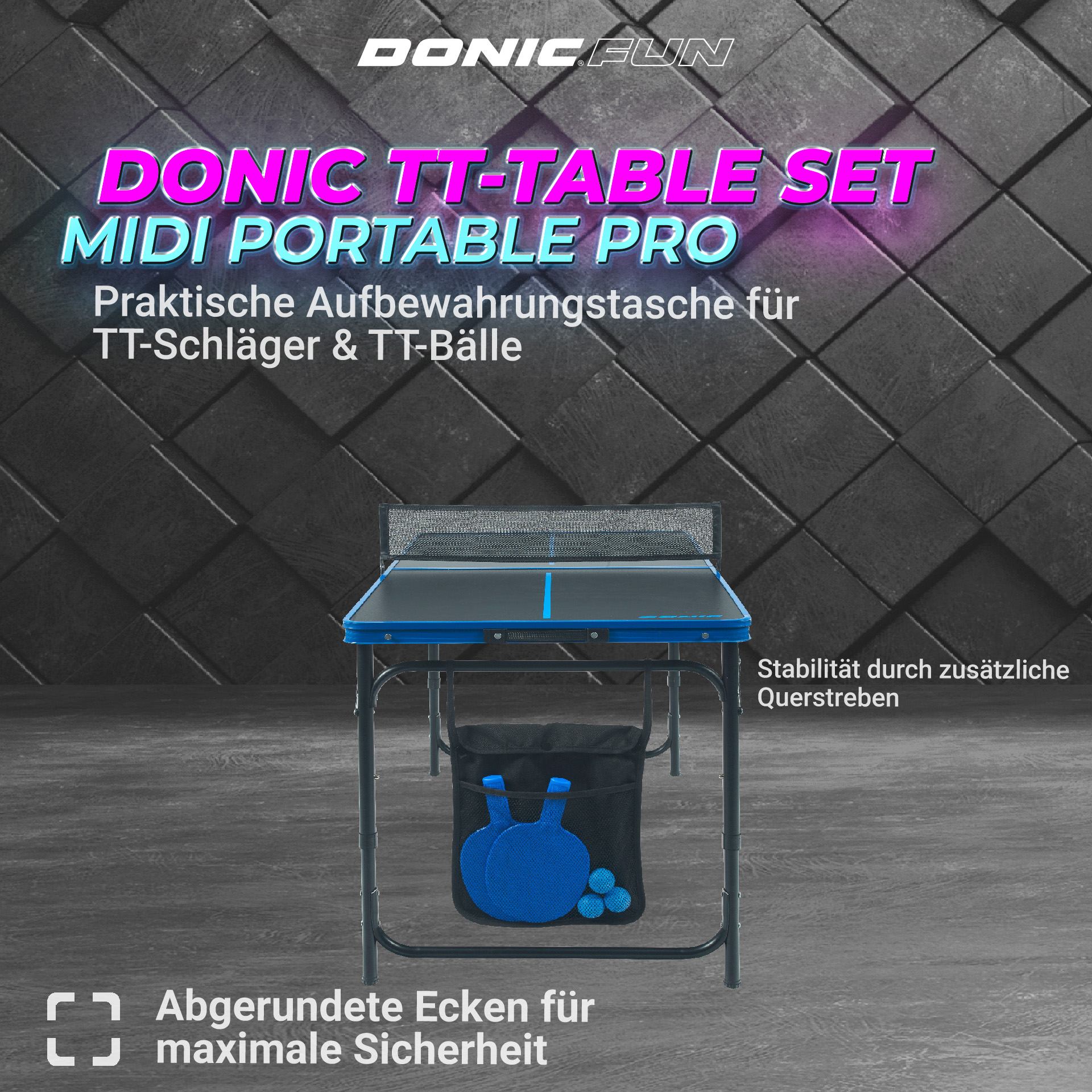 DONIC TT-SET MIDI PORTABLE PRO