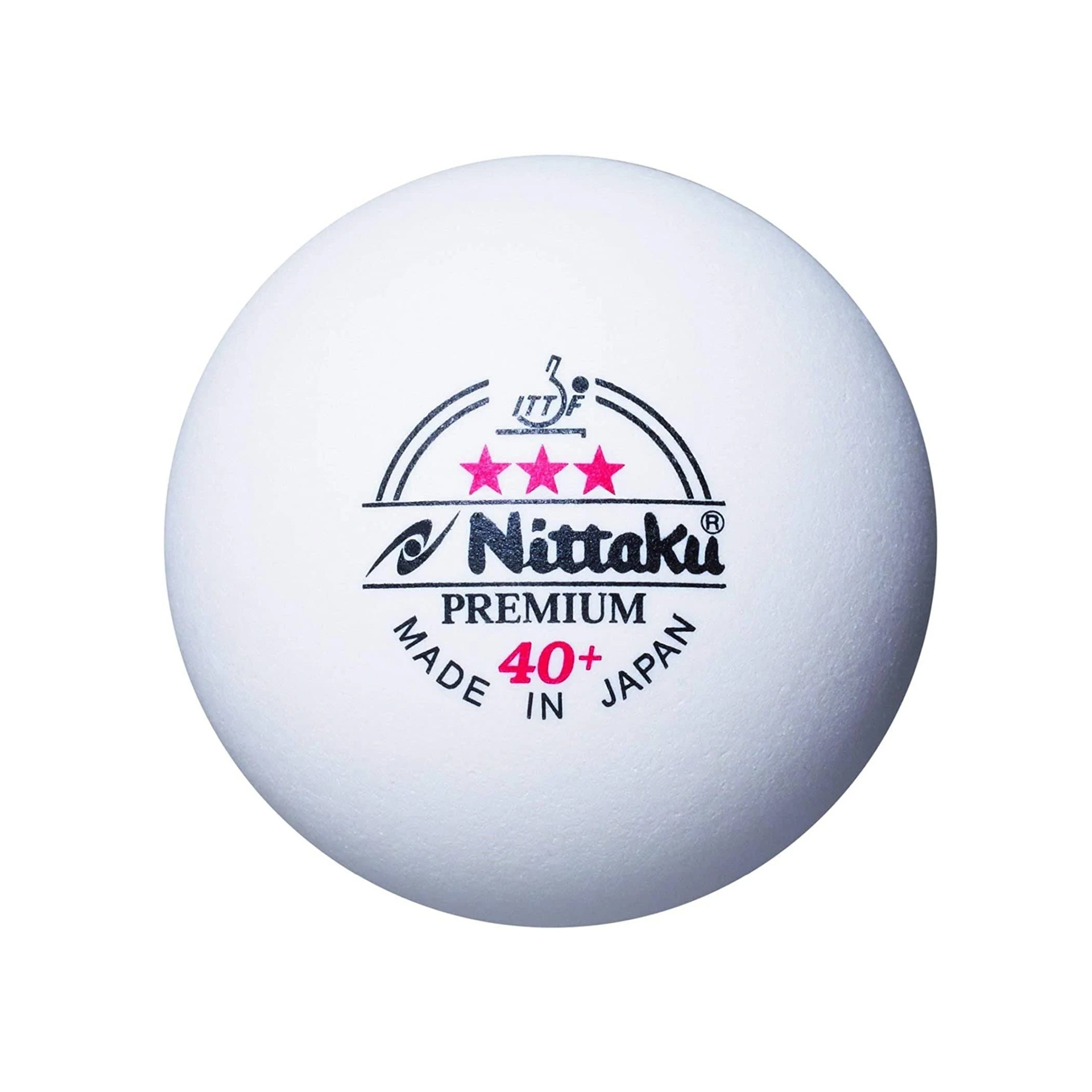 Nittaku "Premium 40+ *** Made in Japan Cell-Free"