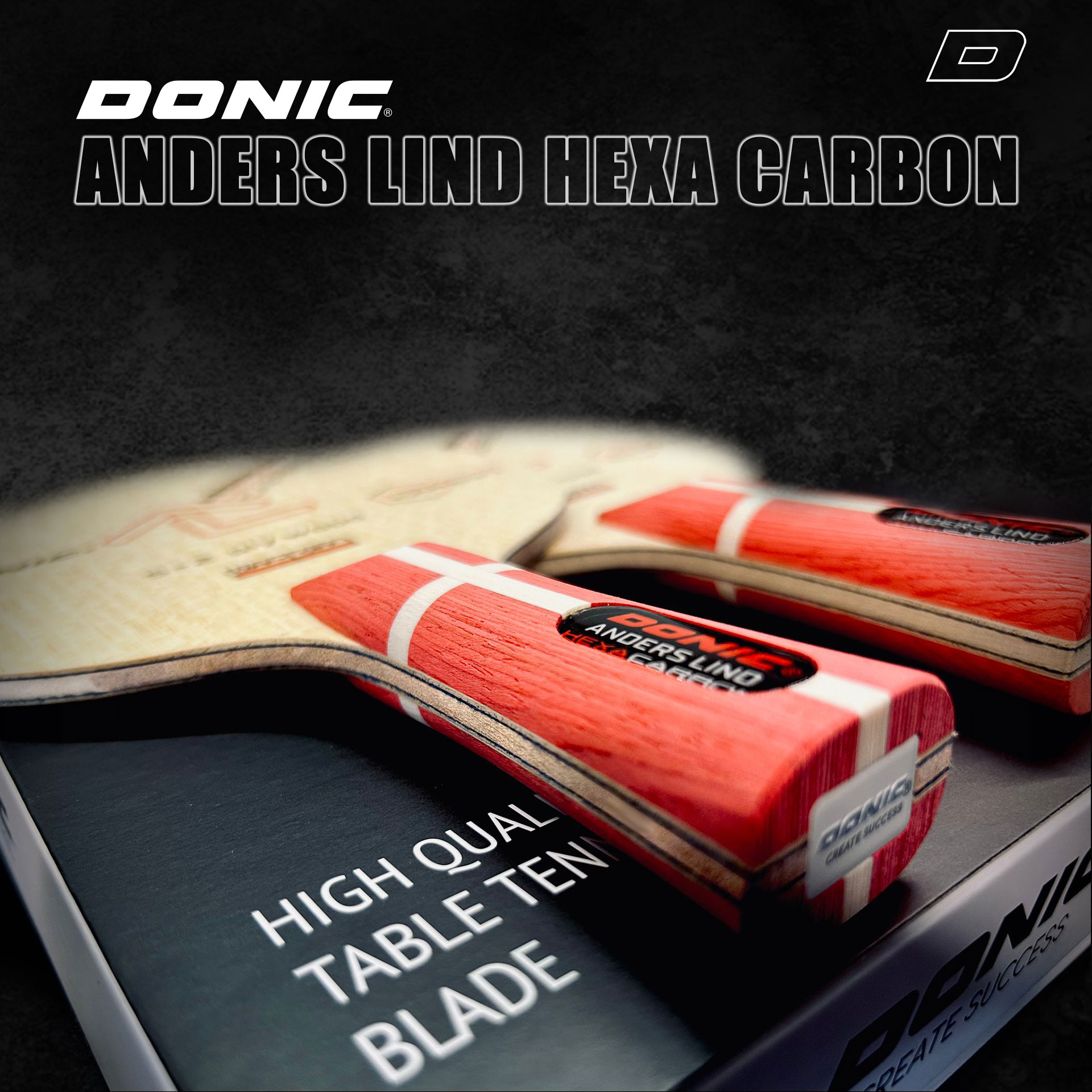 DONIC ANDERS LIND HEXA CARBON