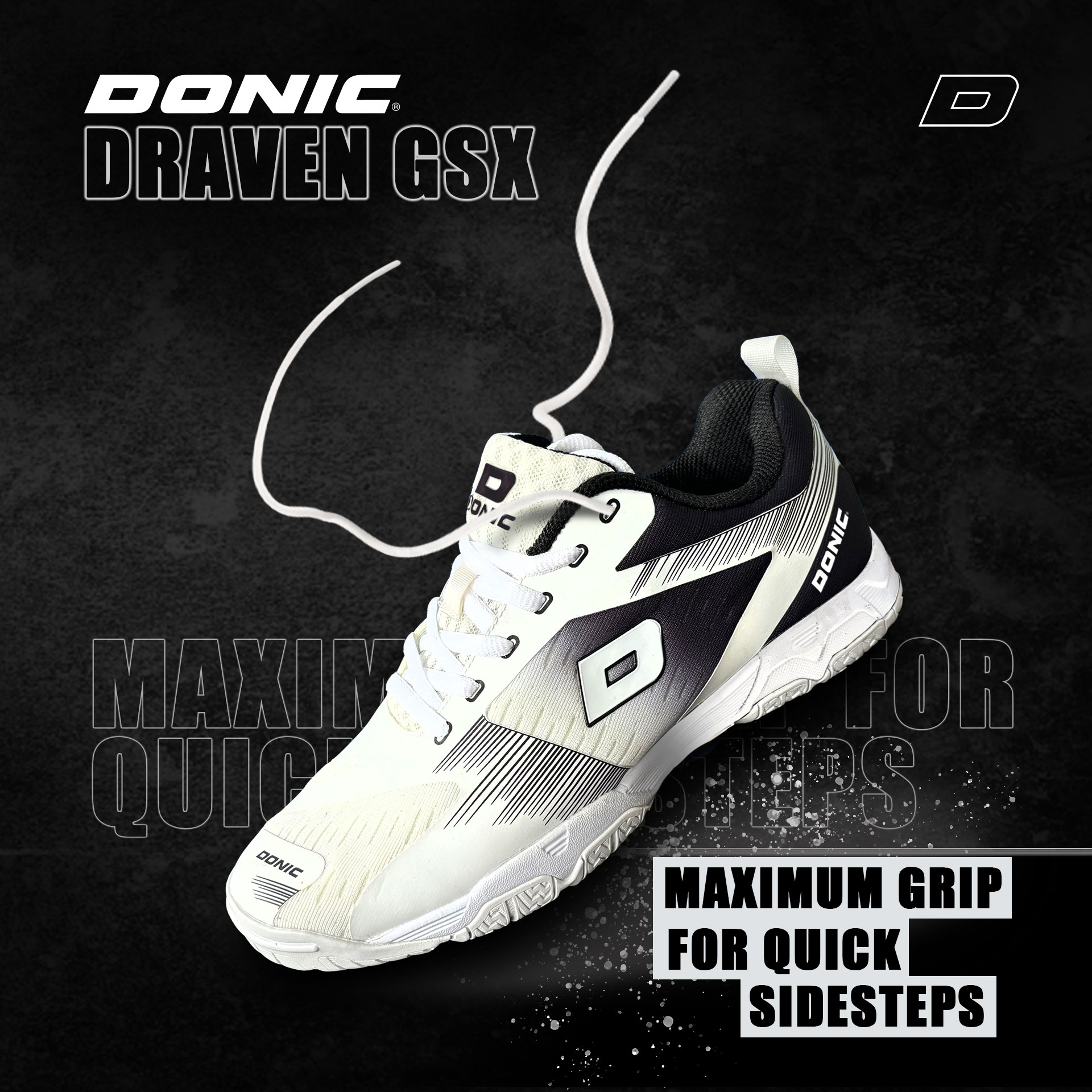 DONIC Competition Shoe Draven GSX