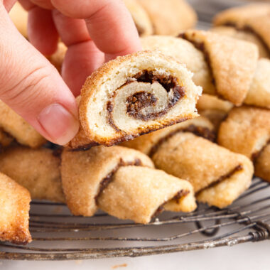 Rugelach bite out of it